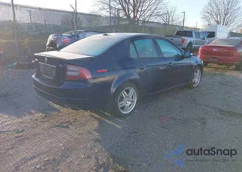 2007 Acura Tl 3.2 z USA, uszkodzony, nr VIN 19UUA66207A021995